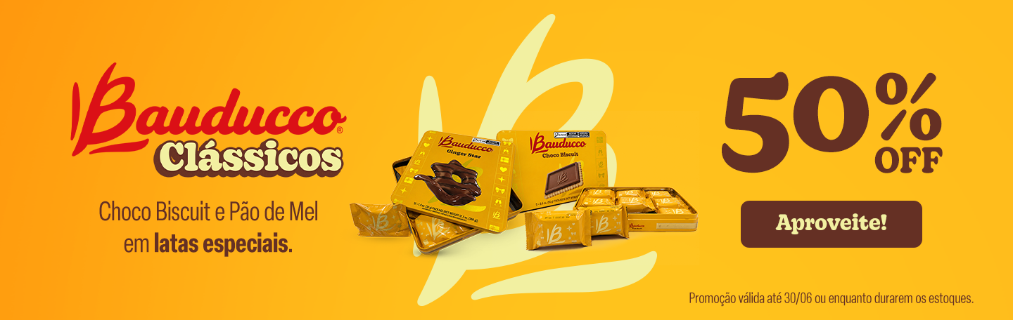 Bauducco ® latas especiais
